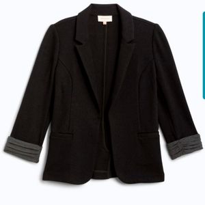 Asa Knit Blazer- black by Skies are Blue